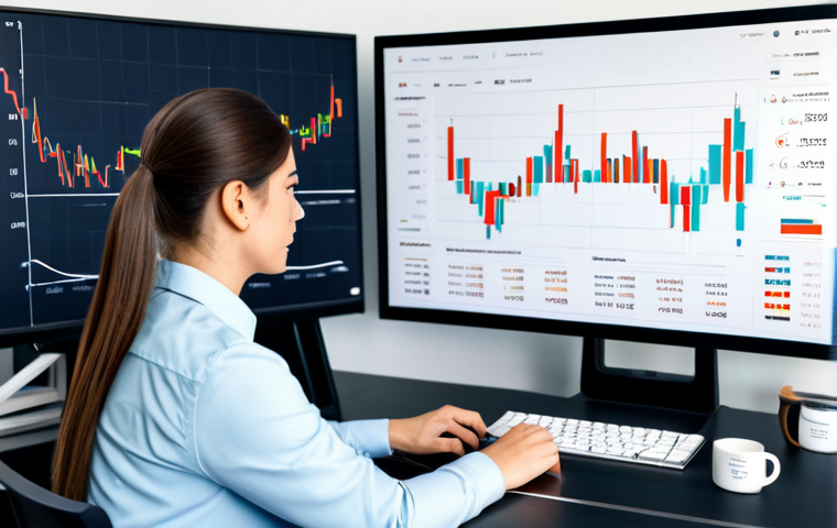 A focused, professional person (gender-neutral, adult) in a modest business casual outfit is seated at a sleek, minimalist desk. They carefully examine digital charts and documents on a large monitor, with a serious yet composed expression, representing the complexity of crypto tax. A subtle, abstract overlay of interconnected lines and cryptocurrency symbols floats in the background, hinting at a "puzzle game" of financial data. The setting is a modern, well-lit home office with soft, natural light, clean lines, and professional decor. Professional photography, high detail, sharp focus, perfect anatomy, correct proportions, natural pose, well-formed hands, proper finger count, natural body proportions, fully clothed, appropriate attire, safe for work, appropriate content, modest, family-friendly.