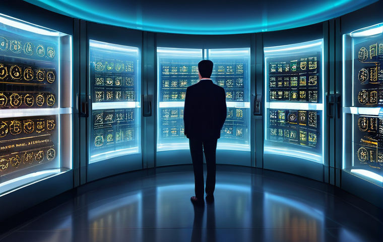 디지털화폐 거래소의 보안성 - **Prompt 1: "The Sovereign Digital Vault"**
A sleek, modern digital art illustration in a clean,...