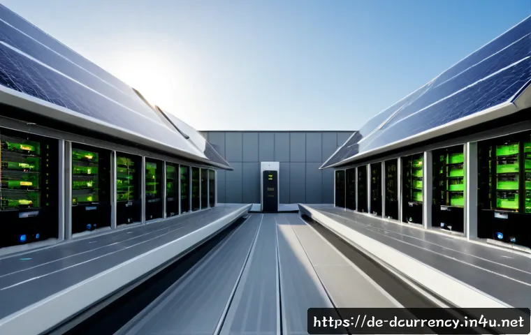 Home 17 디지털화폐의 기후적 영향 분석 - Photorealistic split-scene comparison of digital currency climate impact in a modern German setting:...